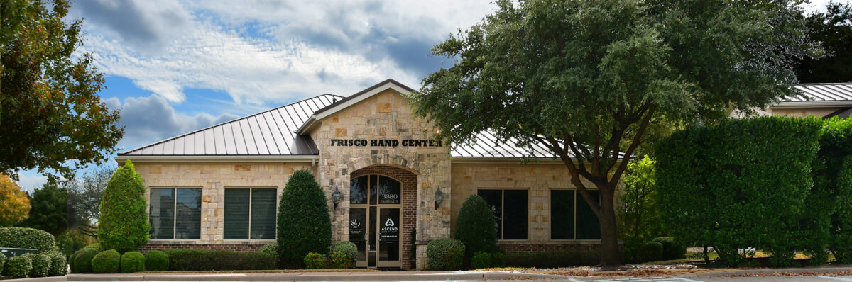 Frisco Hand Center Building Facing North Frisco Hand Center Facility